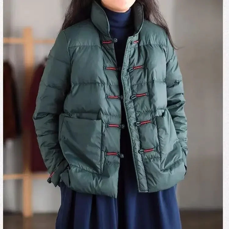 Quilt Craze Vintage Puffer Parka Rich Allure