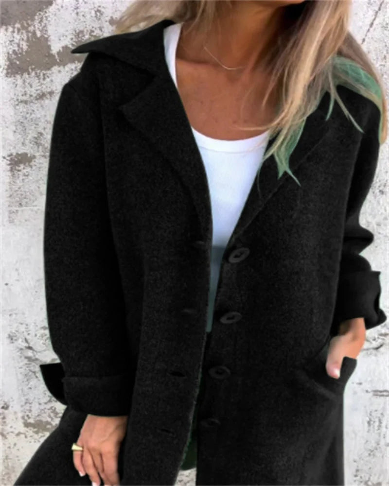 Autumn Pocket Cardigan Coat