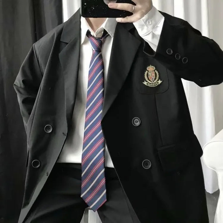 Brit Chic Men's Knee-Length Overcoat