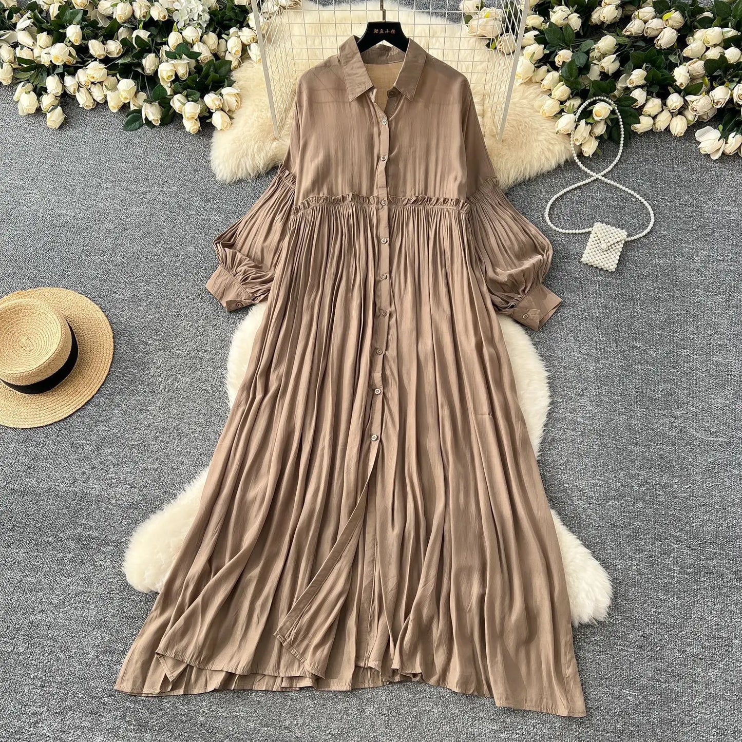 Boho Muse Spliced Maxi Dress