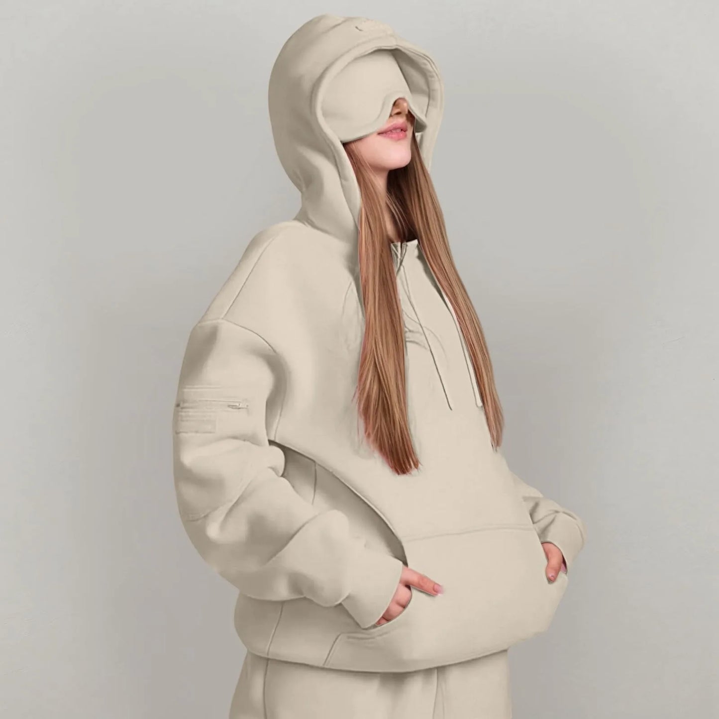 Cozy Shield Hooded Sports Pullover