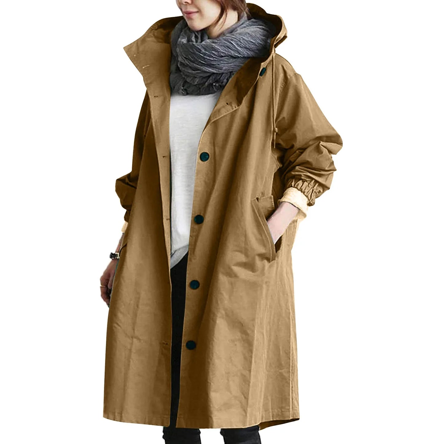 Waist Belted Trench Coat