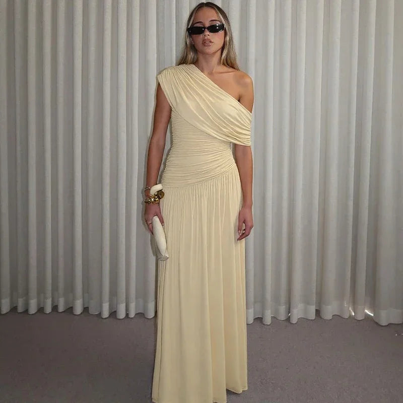 Effortless Chic Asymmetrical Beach Dress