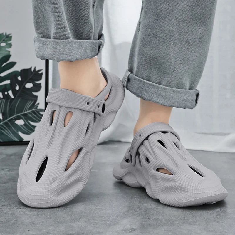 Breeze flow Hollow Clog Sandals