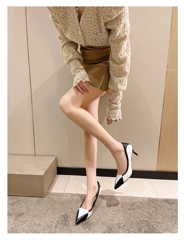 Pointed Toe Stiletto Party Heels