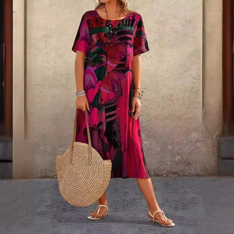 Meadow Dream Vintage Holiday Dress