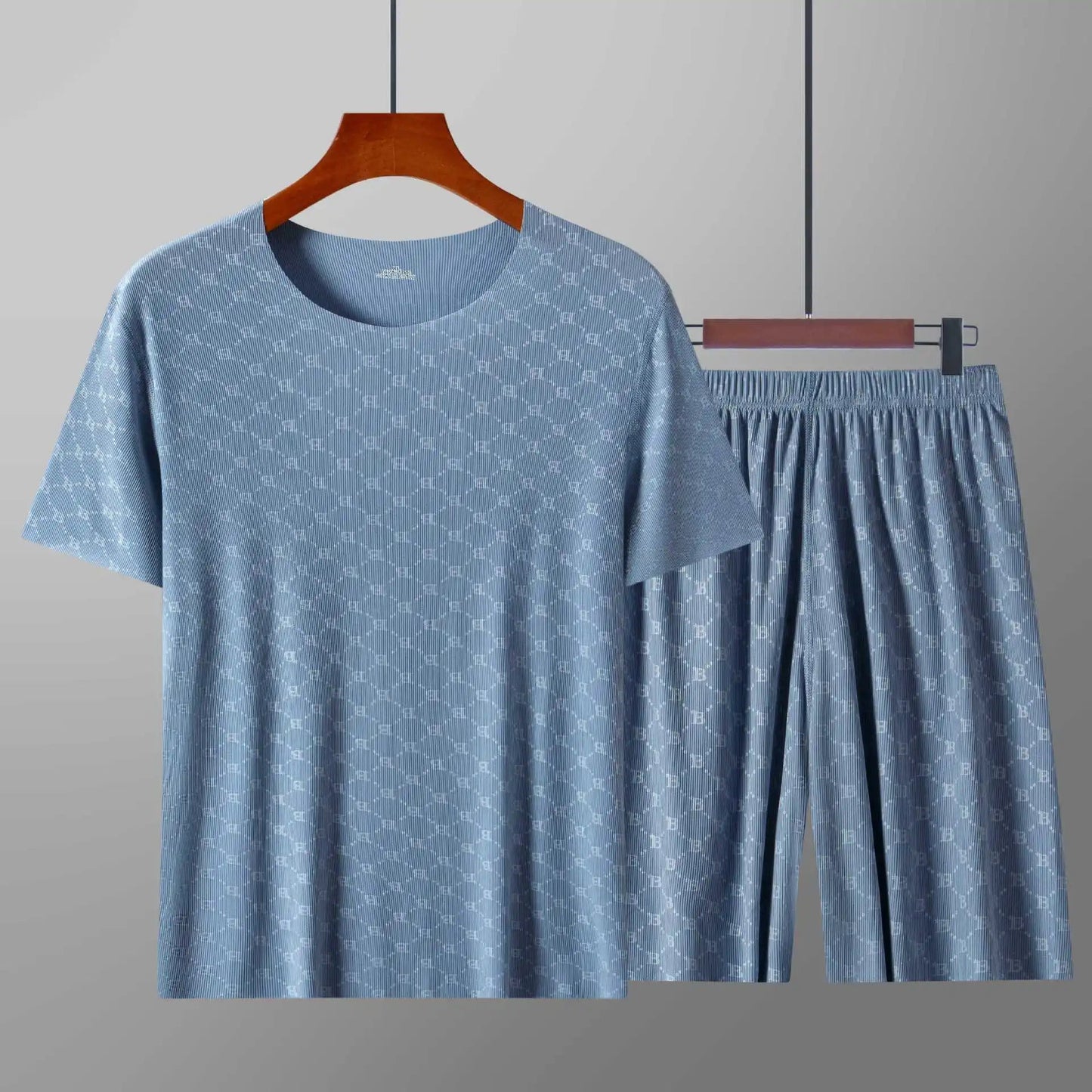 Cool Ease Ice Silk Pajama Set Rich Allure