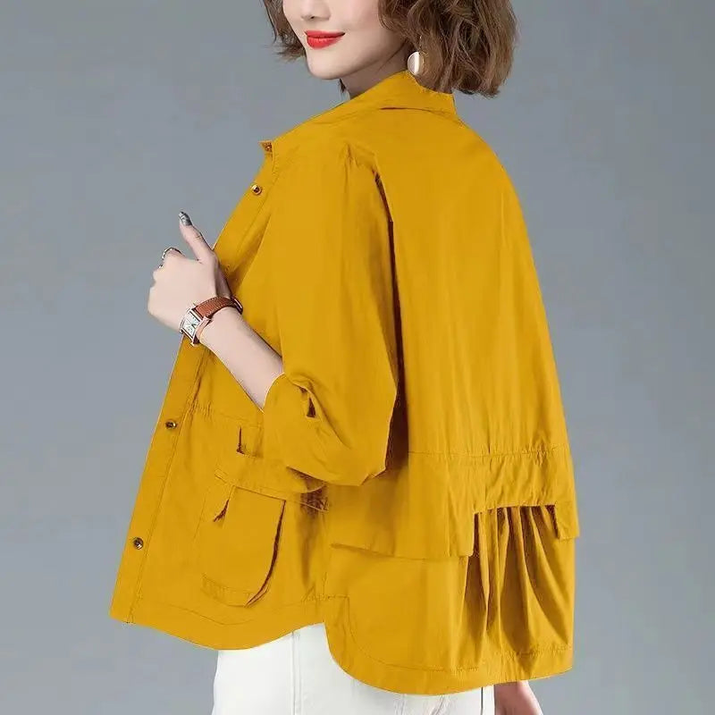 Single-Breasted Casual Jacket