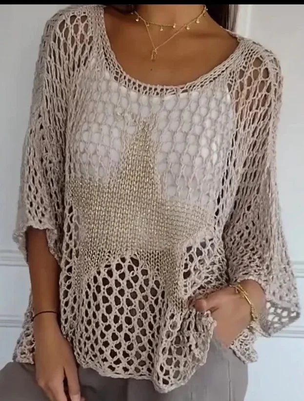 Starline Elegance Knit Commuter Top
