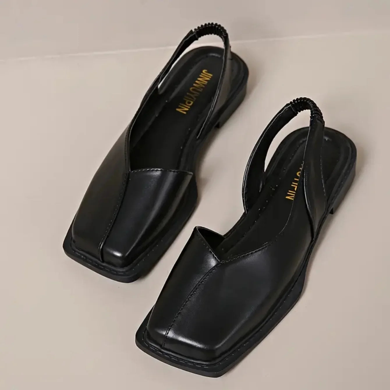 Elegance Ease Square Toe Sandals