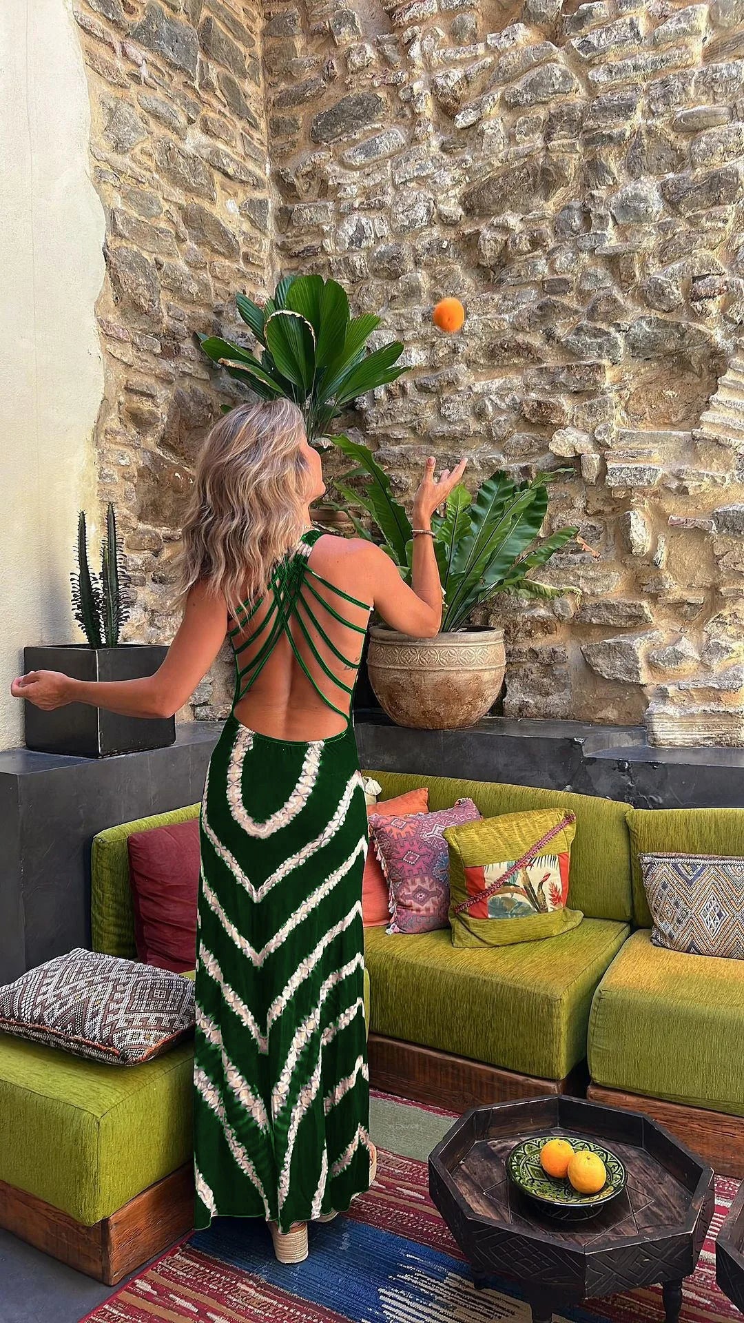 Lace Whisper Printed Spring Dress