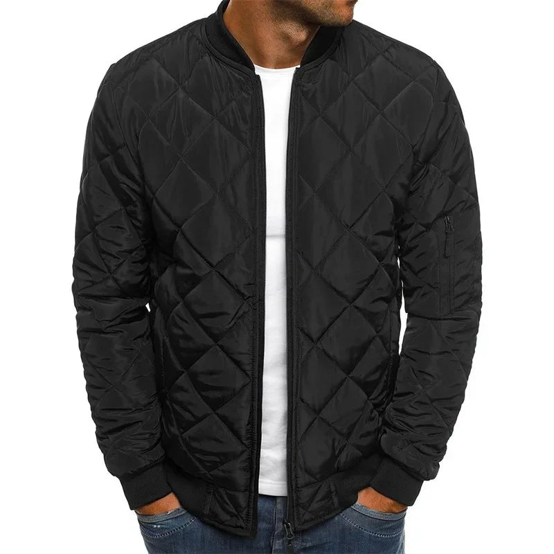 Men's Classic Zipper Winter Jacket