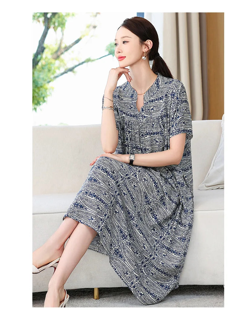 Plus Size Cotton Sleep Dress