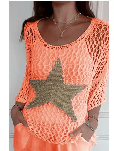 Starline Elegance Knit Commuter Top
