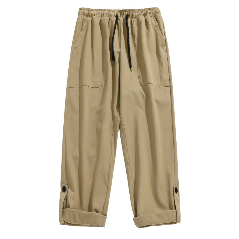Men’s Cotton Straight Cargo Pants Rich Allure