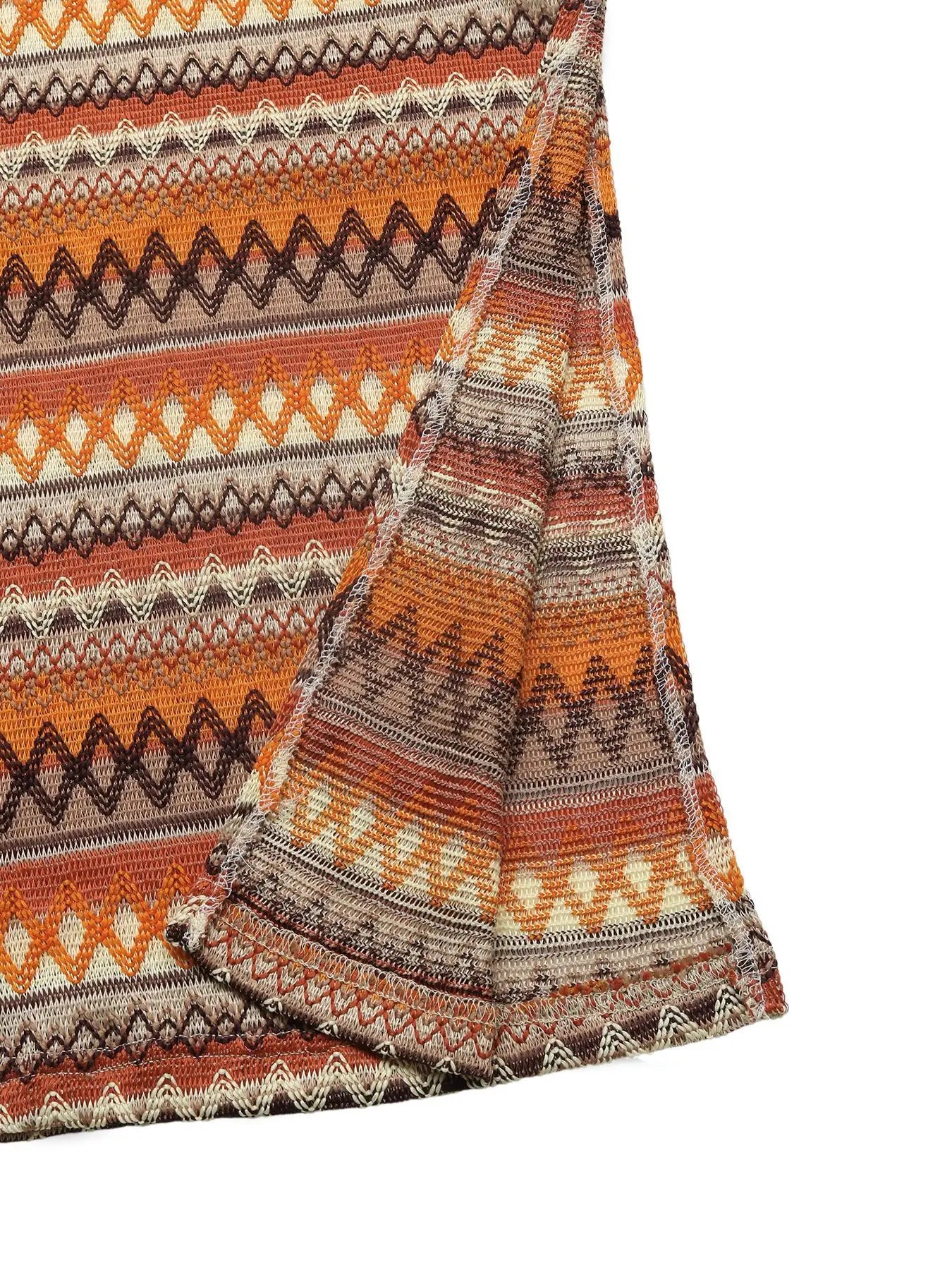 Coastal Lines Knitted Maxi Dress