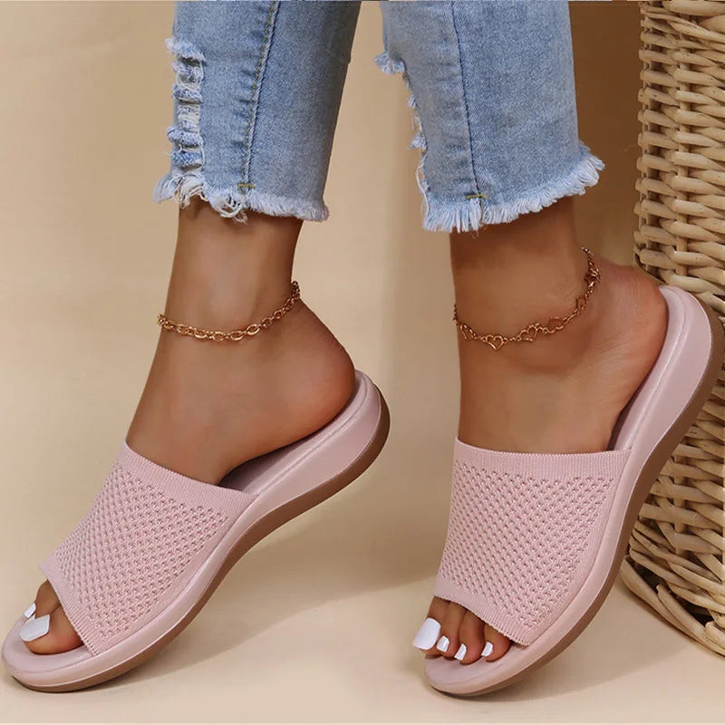Soft Wedge Walking Sandals