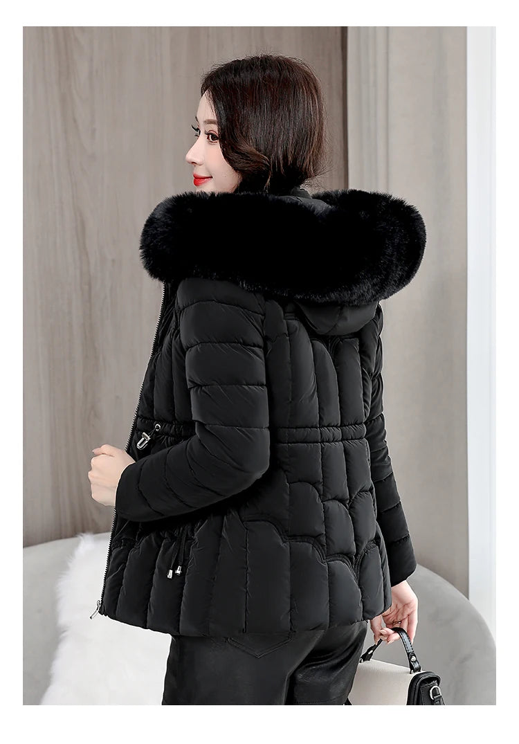 Padded Hooded Down Jacket