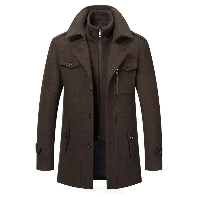 Regent Frost Wool Business Coat
