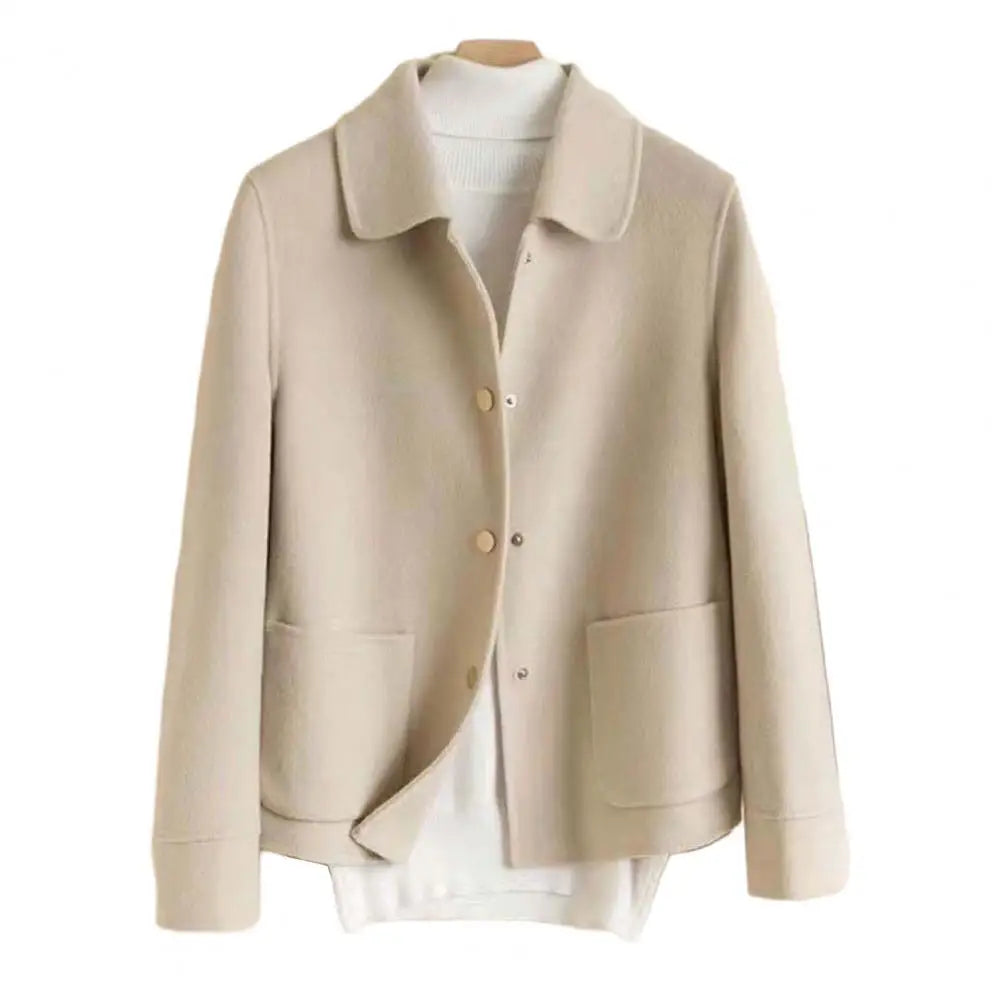 Double-Sided Lapel Winter Coat