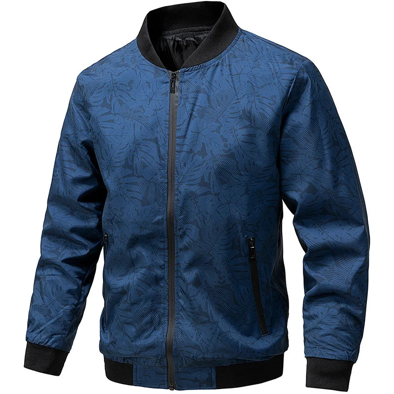 Camouflage Edge Slim Fit Jacket Men