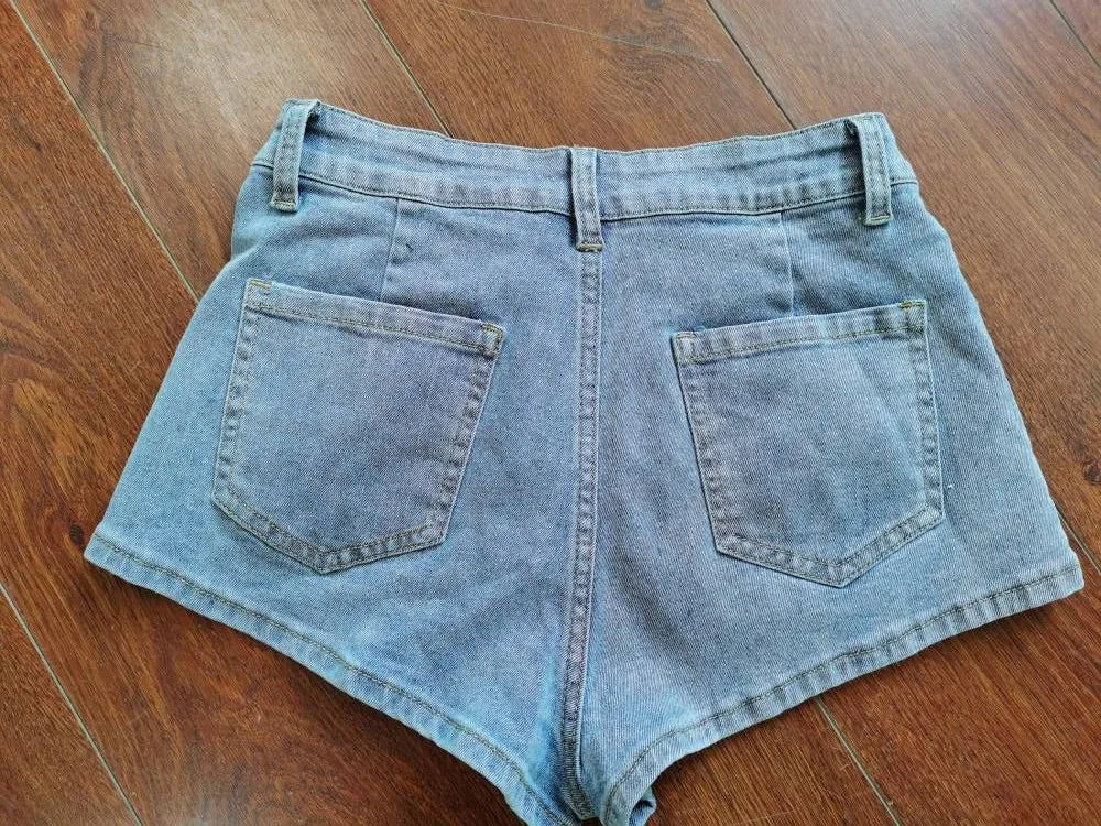 Indie Bloom Denim Crop Set