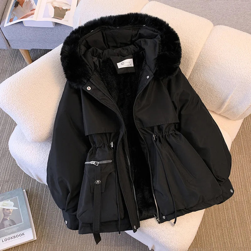 Fleece Lined Puffer Parka