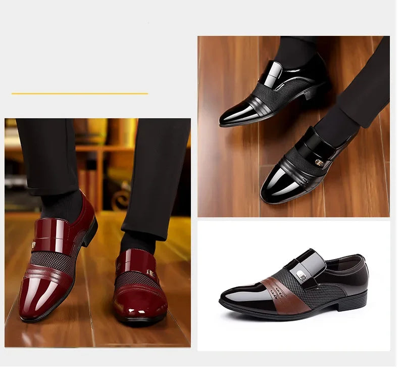 Regal Step Wine Red Loafers