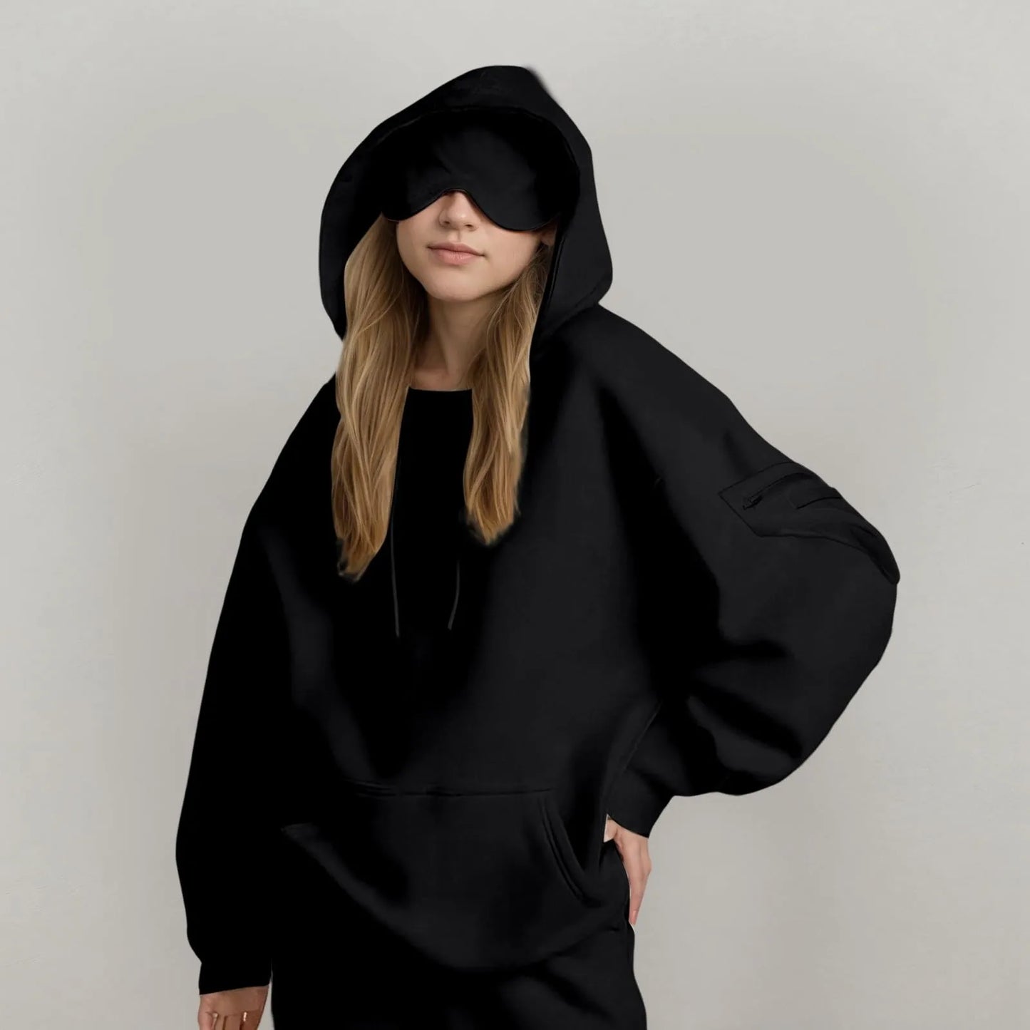 Cozy Shield Hooded Sports Pullover