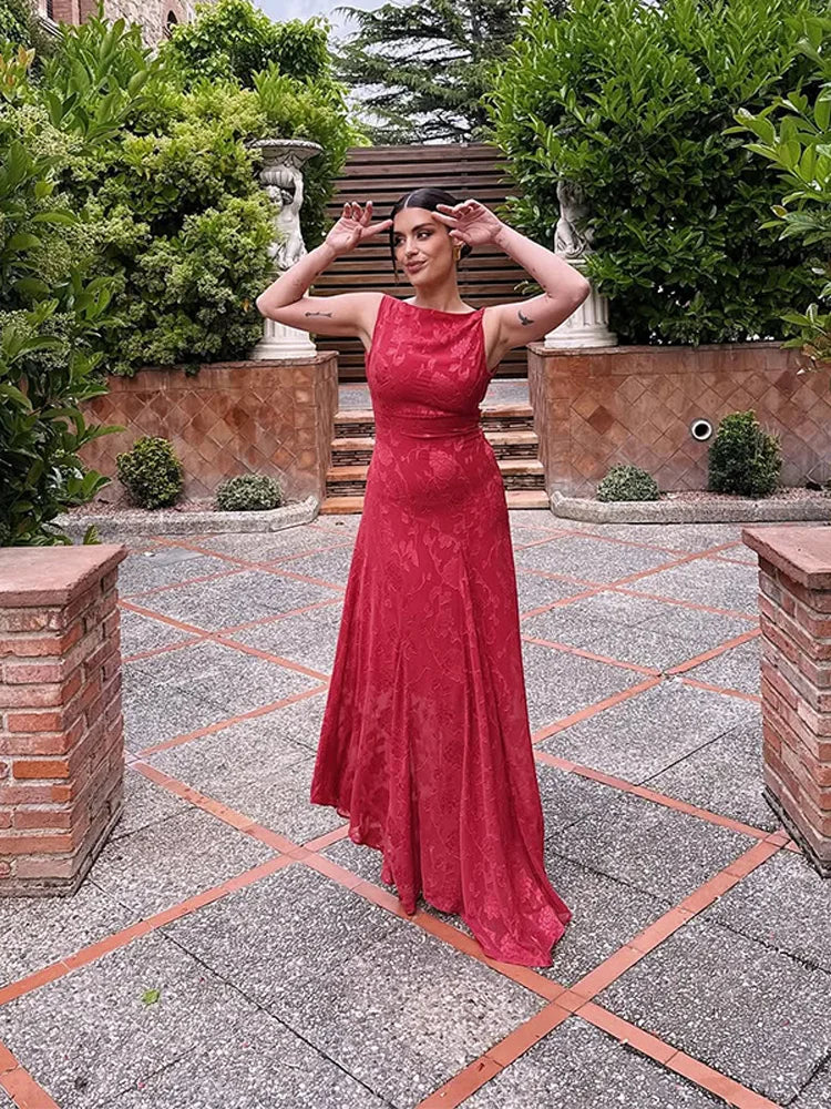 Lace Envy Backless Party Dress