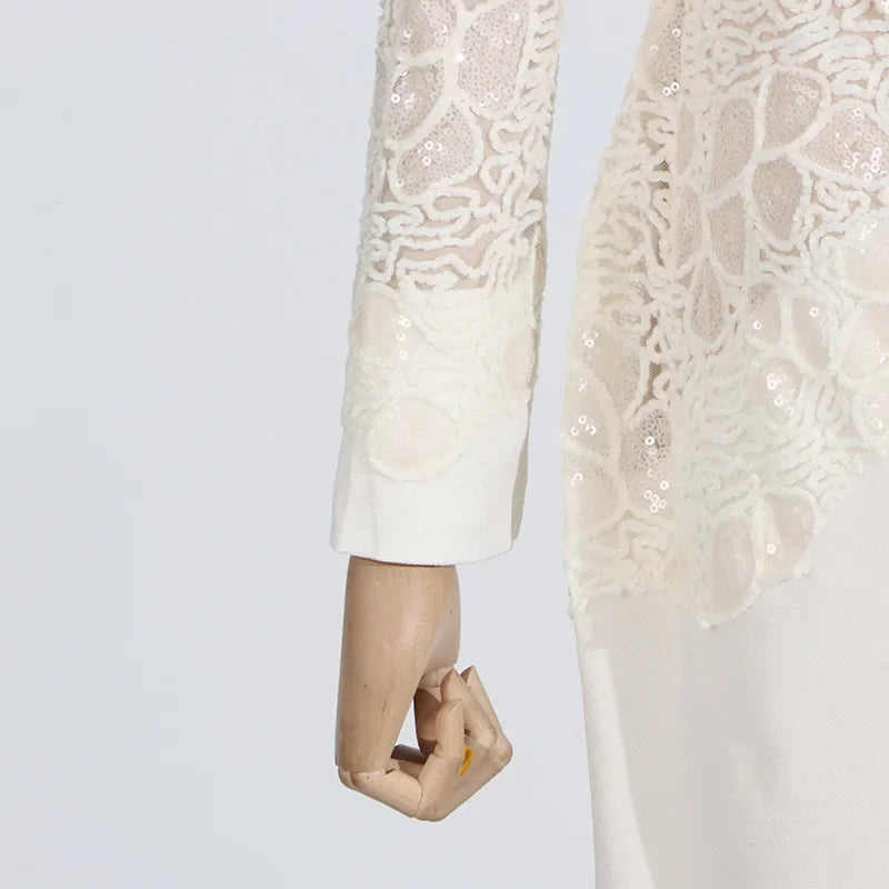 Lace Enchant Vintage Mermaid Gown