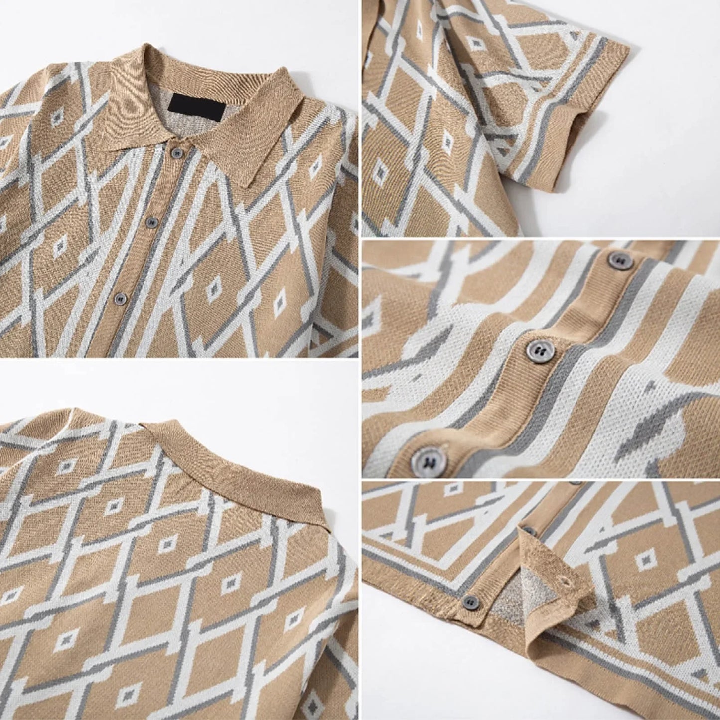 Retro Breeze Silk Longline Shirt