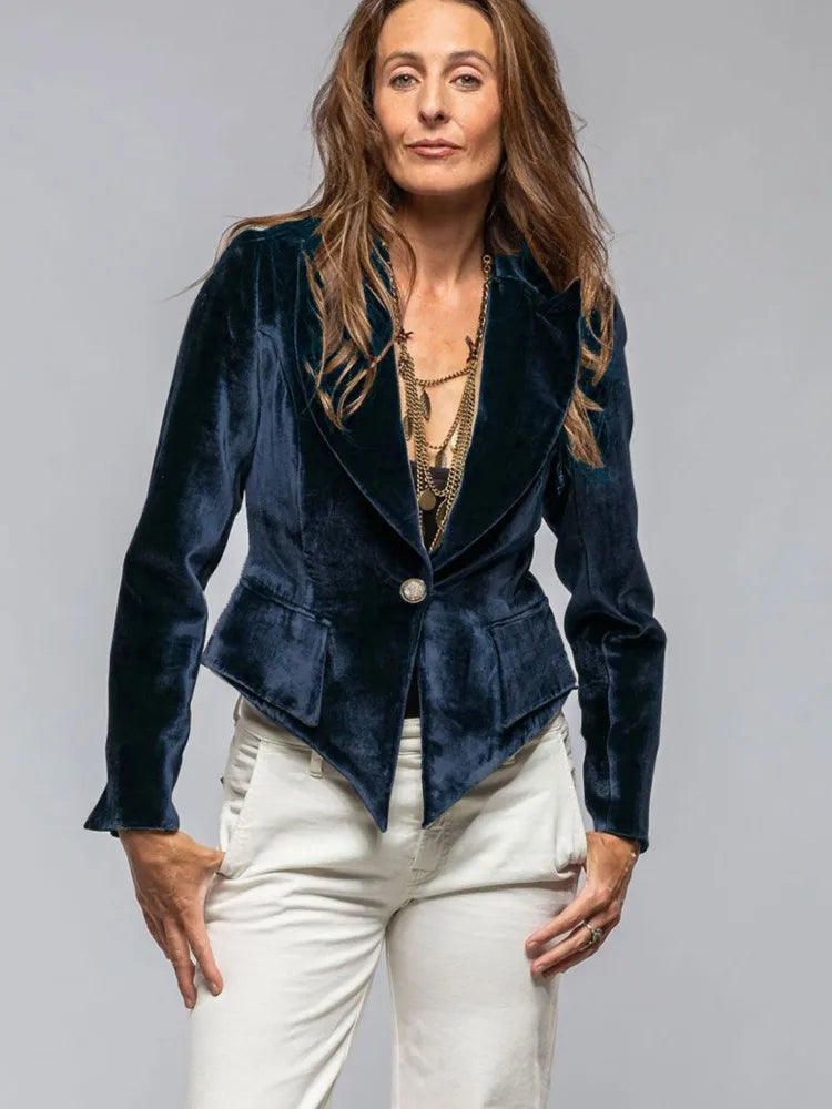 Canary Charm Slim Fit Blazer