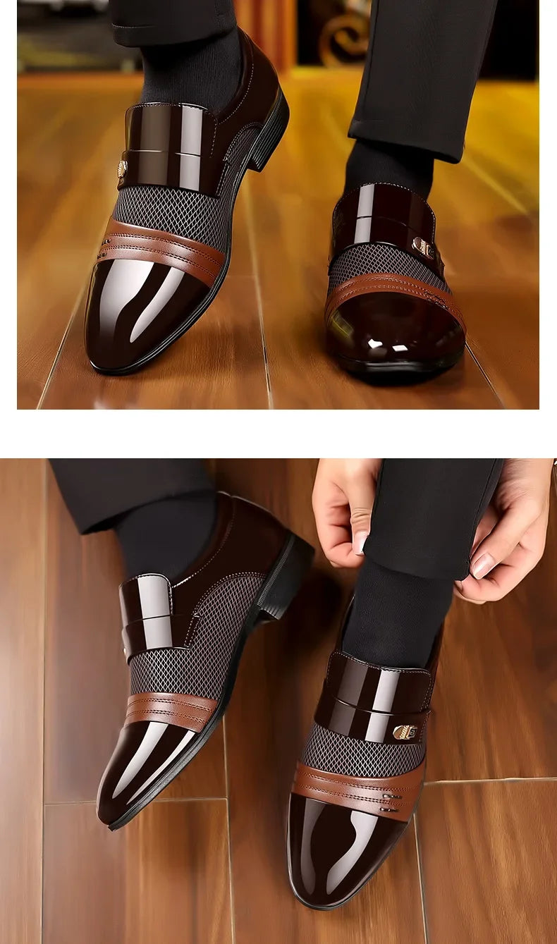 Regal Step Wine Red Loafers