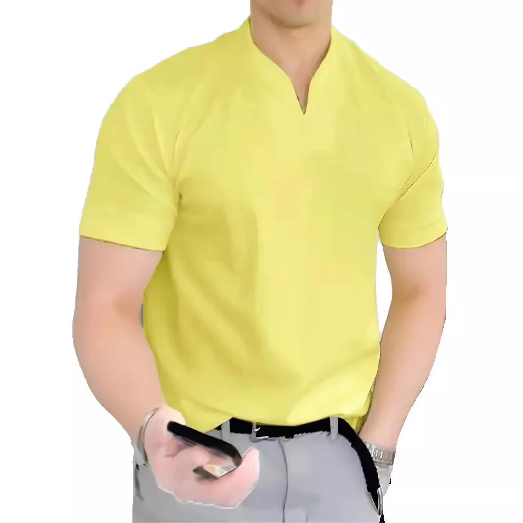 Core Flex V-Neck Solid Fit Tee