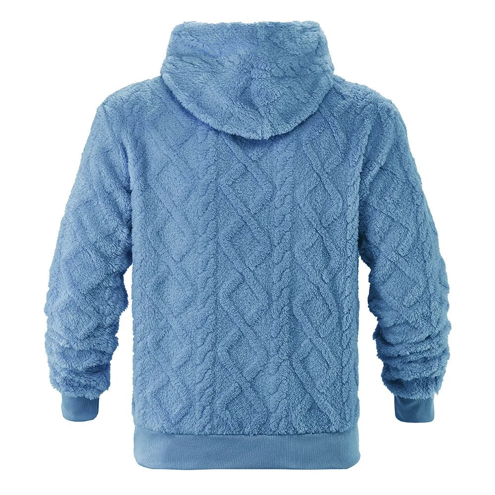Shadow Weave Luxe Dual Velvet Hoodie