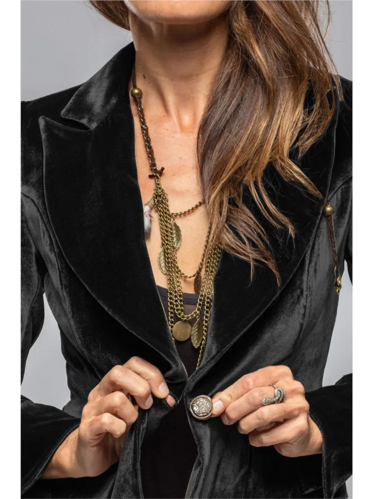 Canary Charm Slim Fit Blazer