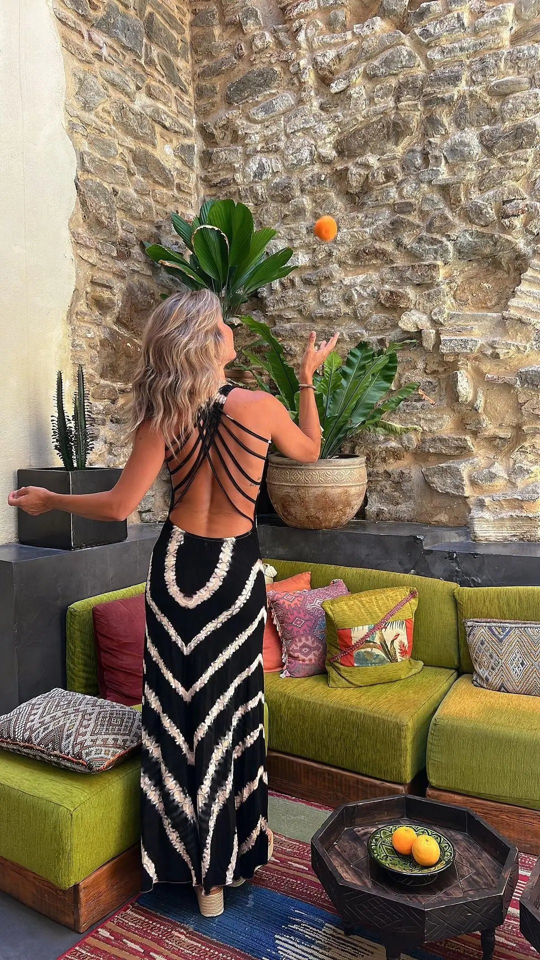 Lace Whisper Printed Spring Dress