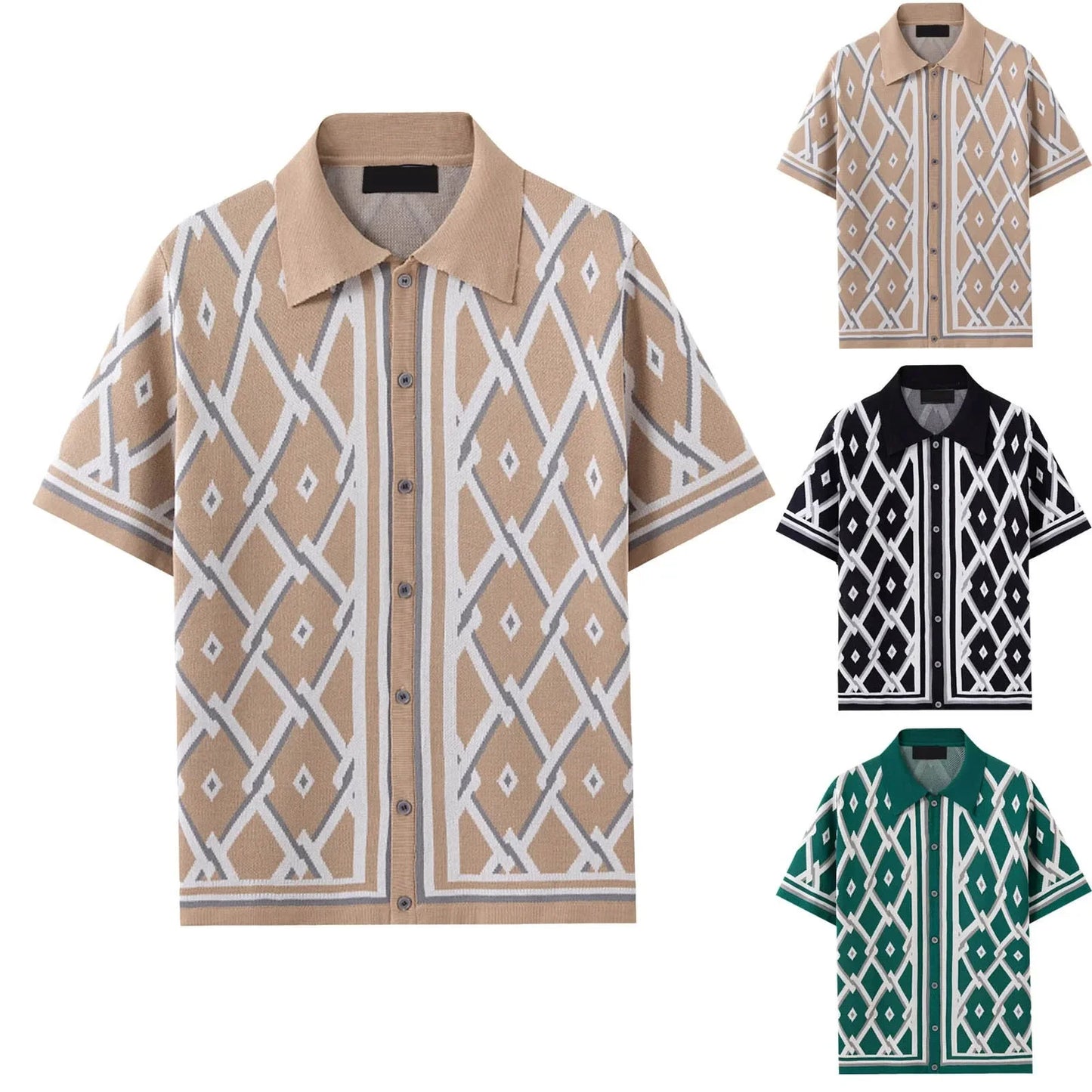 Retro Breeze Silk Longline Shirt