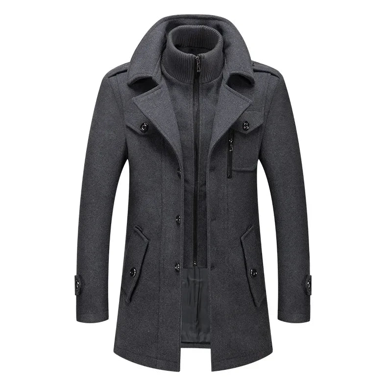 Regent Frost Wool Business Coat