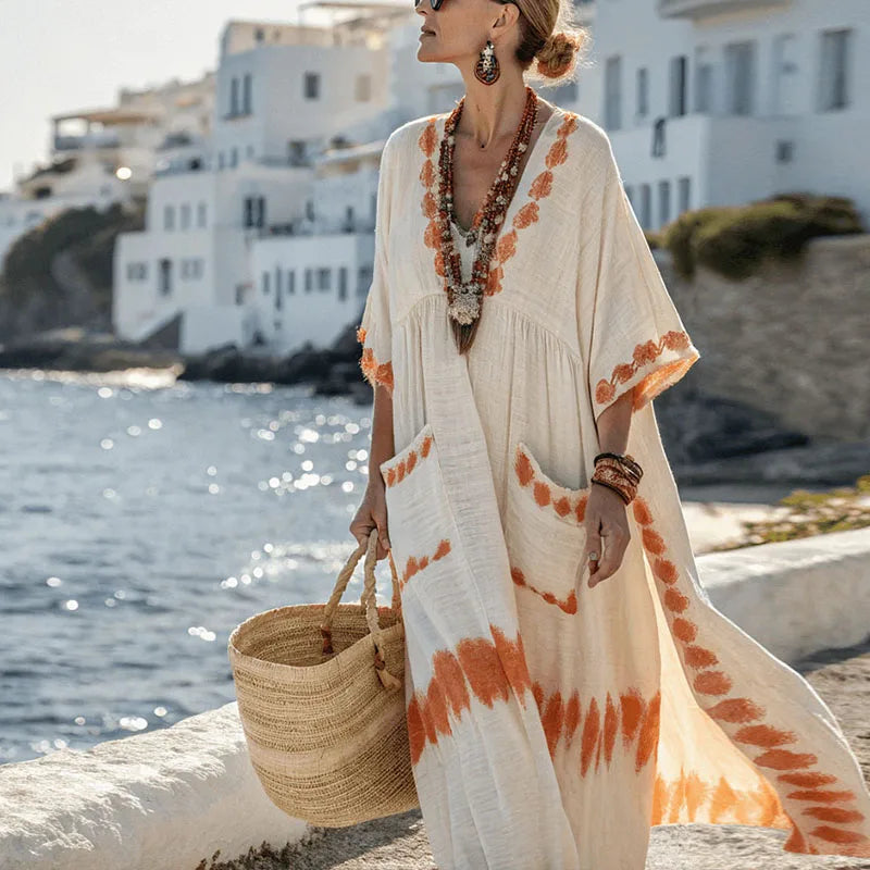 Wander Luxe Boho Maxi Dress