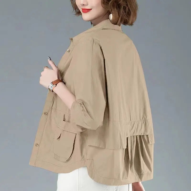 Single-Breasted Casual Jacket