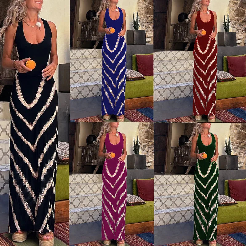 Lace Whisper Printed Spring Dress