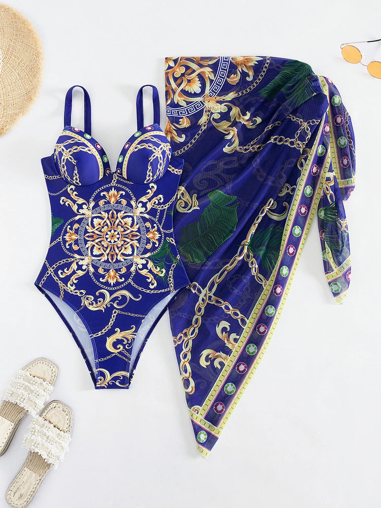 Luxury Underwire Monokini & Cover-Up