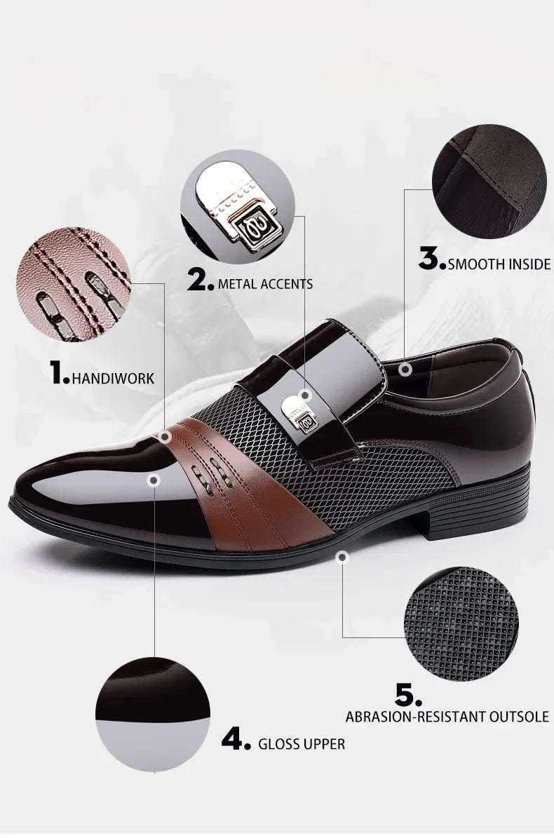 Regal Step Wine Red Loafers
