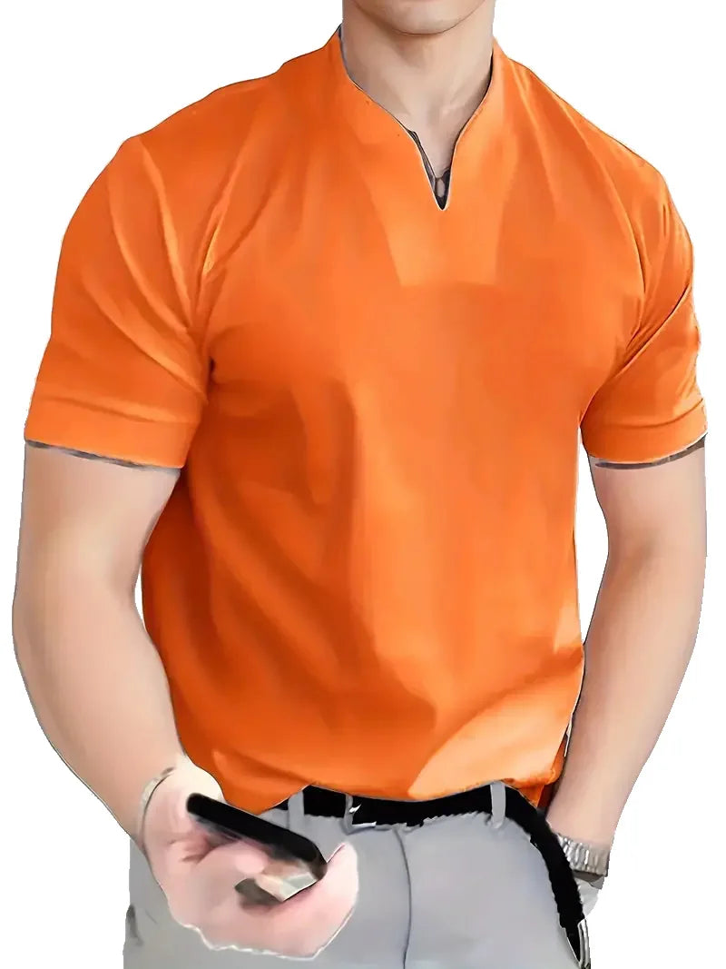 Core Flex V-Neck Solid Fit Tee