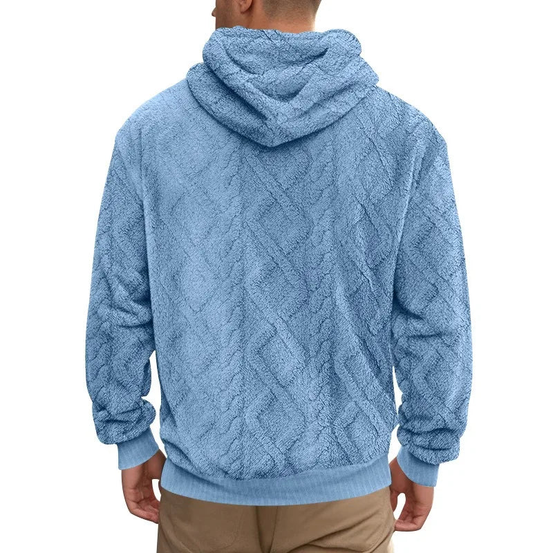Shadow Weave Luxe Dual Velvet Hoodie