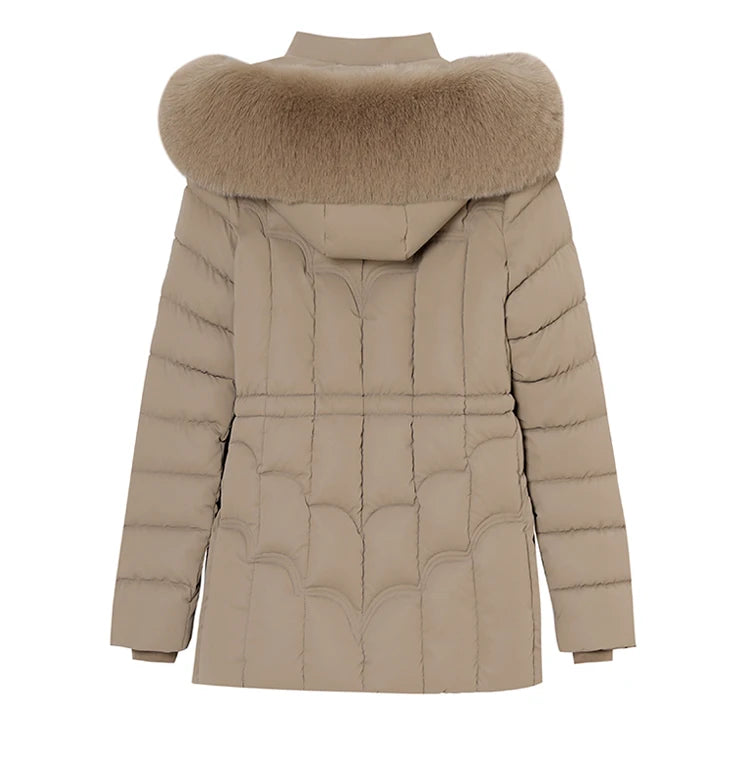 Padded Hooded Down Jacket