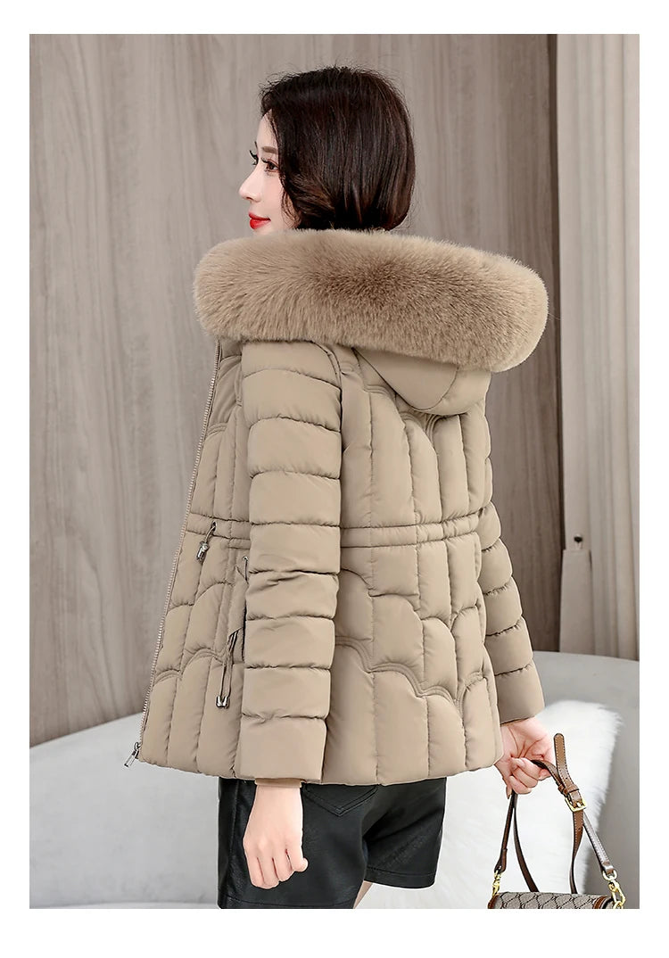 Padded Hooded Down Jacket
