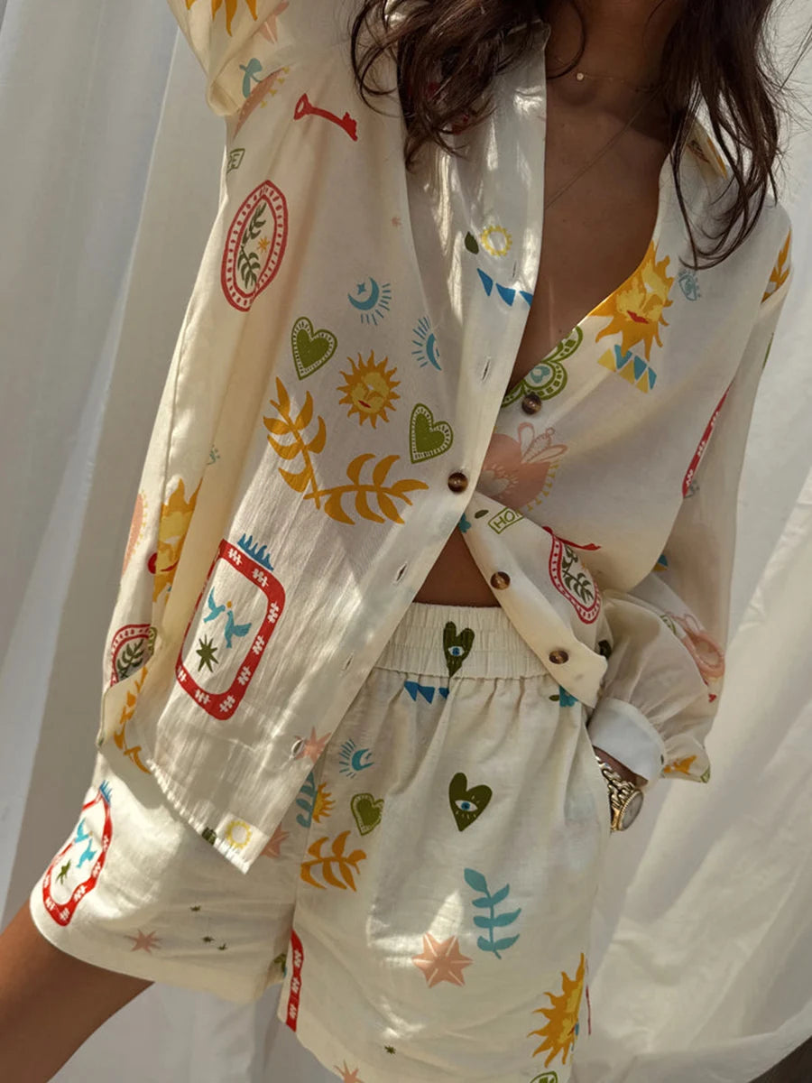 Goddess Glow Two-Piece Summer Set